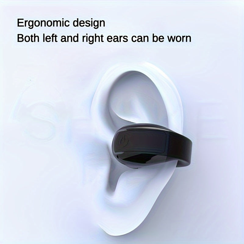 Fones de ouvido sem fio com Clipe de orelha aberto não intra auricular - Esportes Corrida Ciclismo
