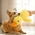 Brinquedo de pelúcia para cães com guinchos e cuidado suave, resistente a mordidas